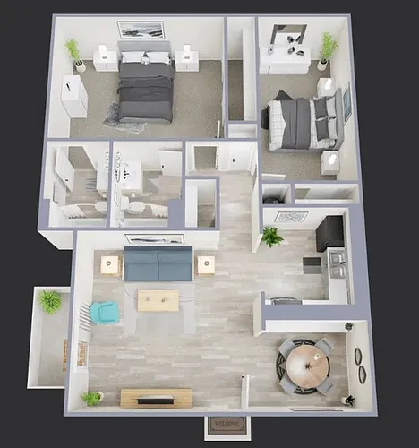 Floor plan The Bluff