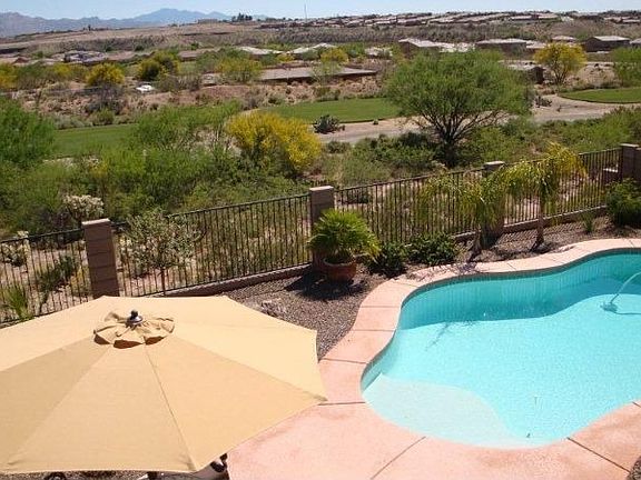 Looking down on Pool