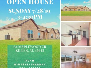 64 Maplewood Cir, Killen, AL 35645
