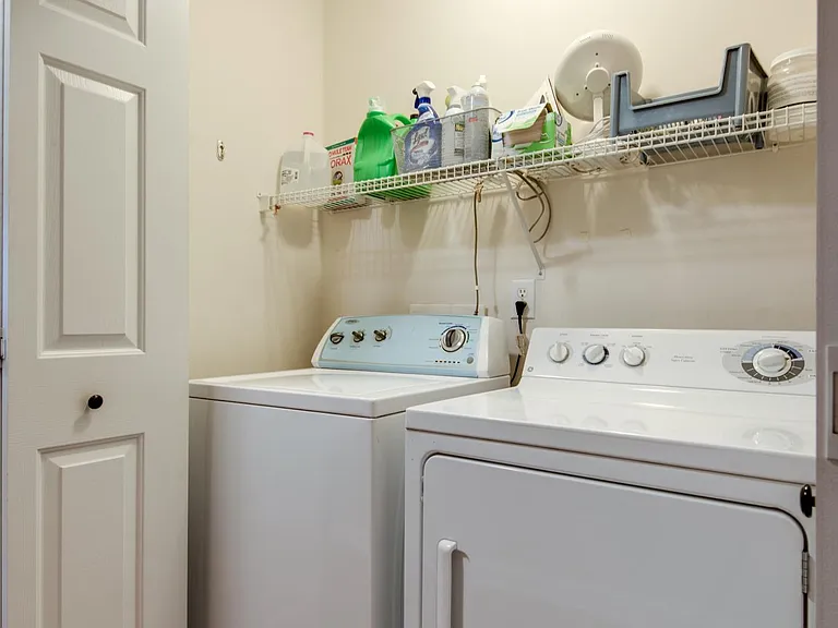 Washer and Dryer Included!