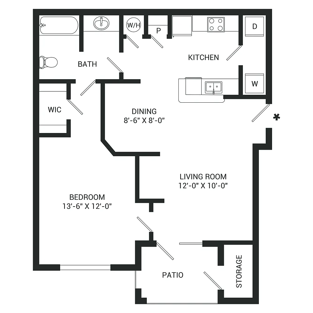 Floor plan Olympus