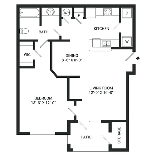 Floor plan Olympus