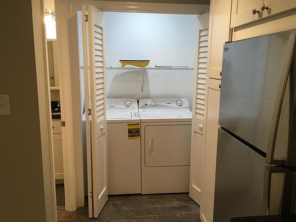 Laundry in apartment