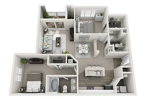 Floor plan B1