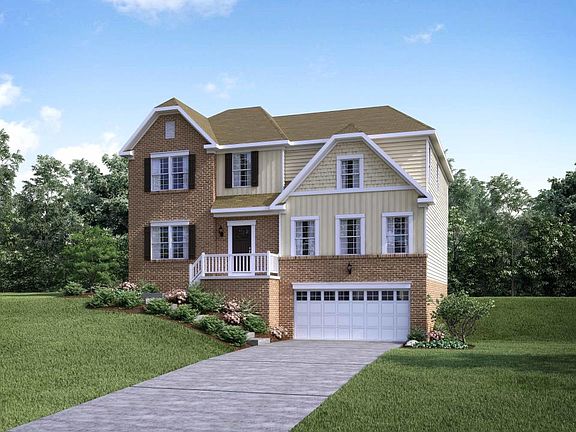 Elevation H Opt New England Partial Brick Front