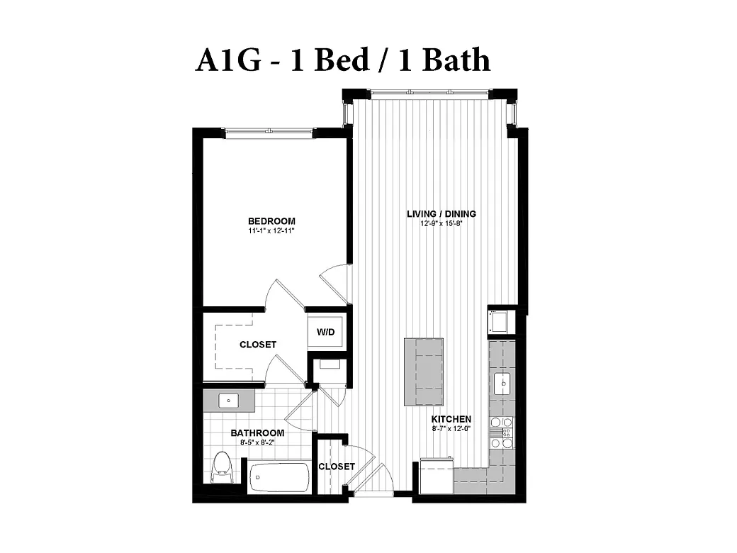 Floor plan A1G