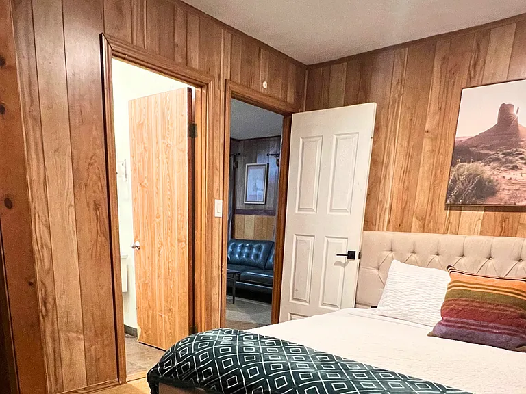 Three Pines Cabins - Cabin 1 - Living Area