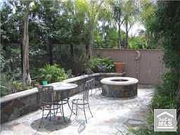 View of the back yard.