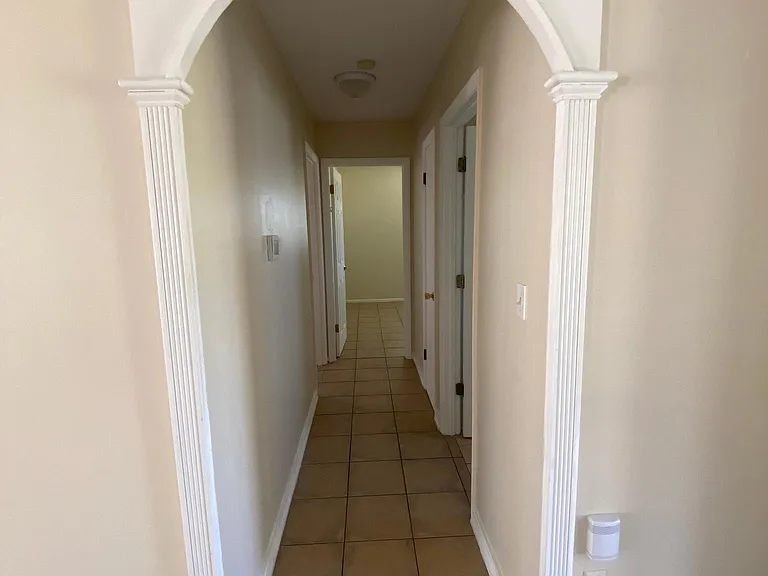 Hallway to bedrooms / baths