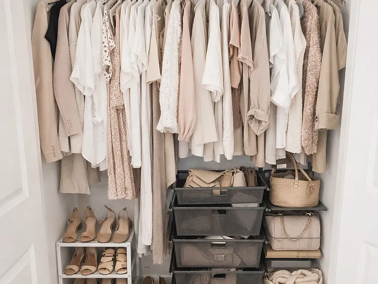 Bedroom 1 Closet with Custom Storage