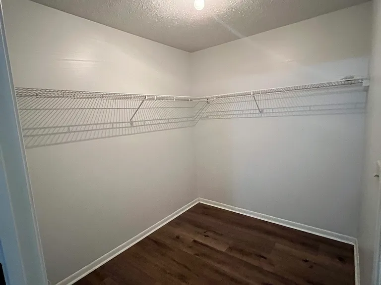 Large walk-in closets
