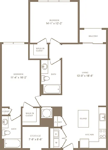 Floor plan B11