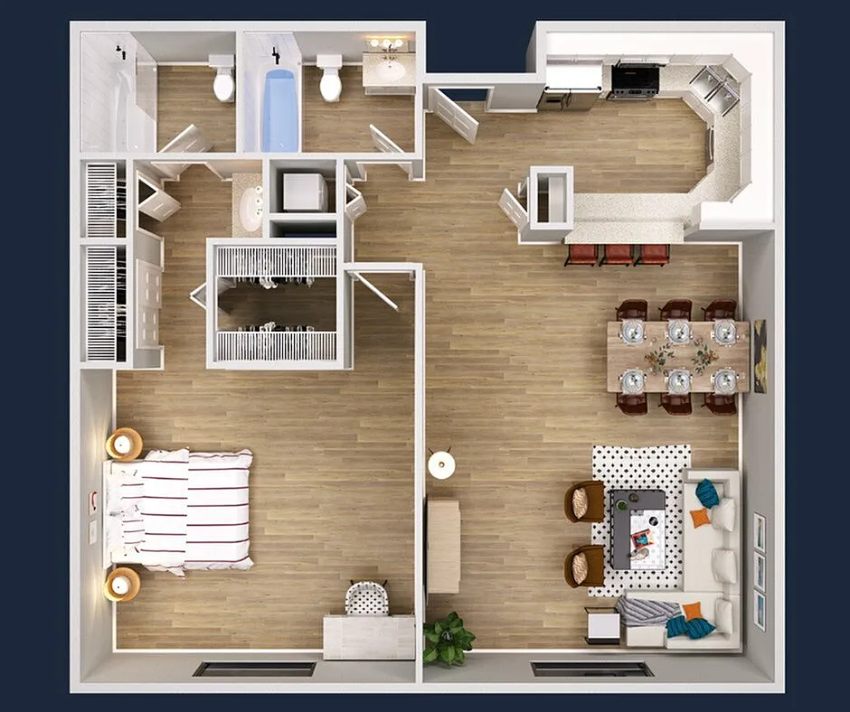 Floor plan Myakka