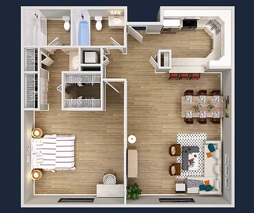 Floor plan Myakka