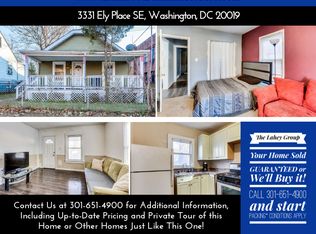 3331 Ely Pl SE, Washington, DC 20019