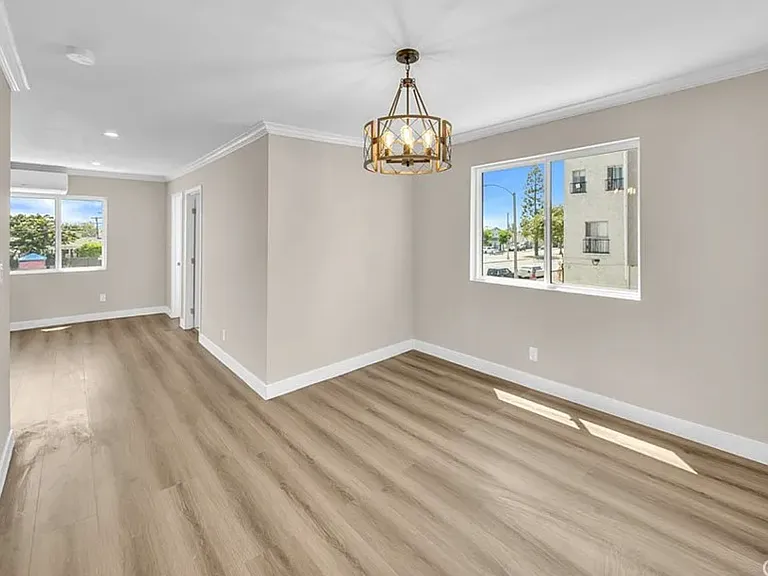 Separate Dining connected to living room. Can be used as 4th bedroom
