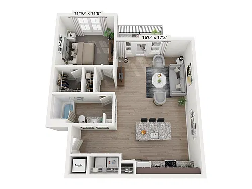 Floor plan Dorian