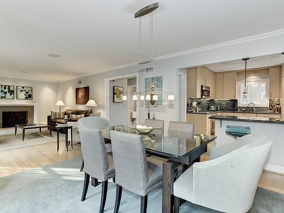 Open Dining and Living Space