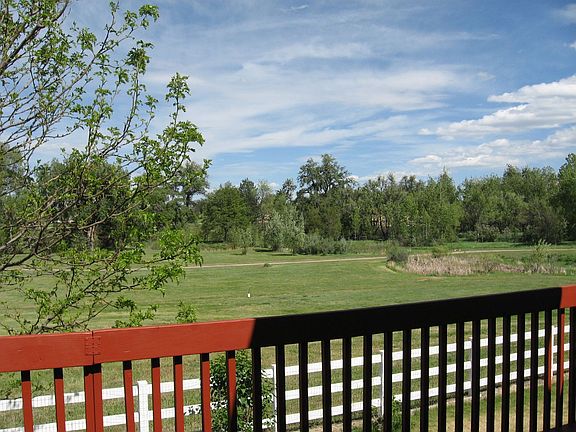 View from back deck