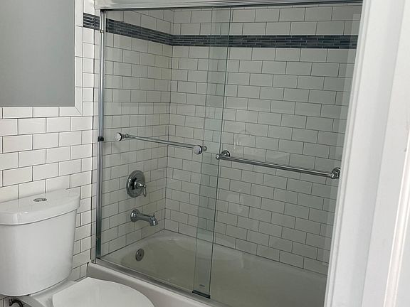 Beautifully renovated bathroom.