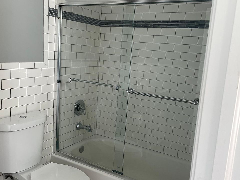 Beautifully renovated bathroom.