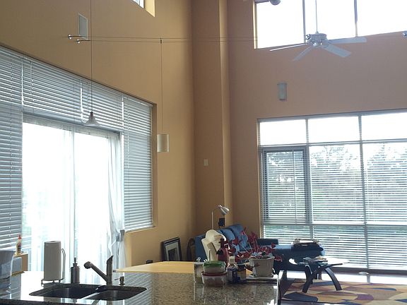 View to great space from kitchen