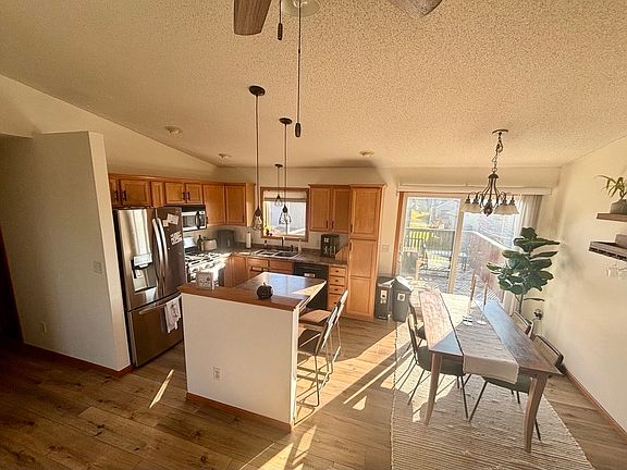 Kitchen and dining room