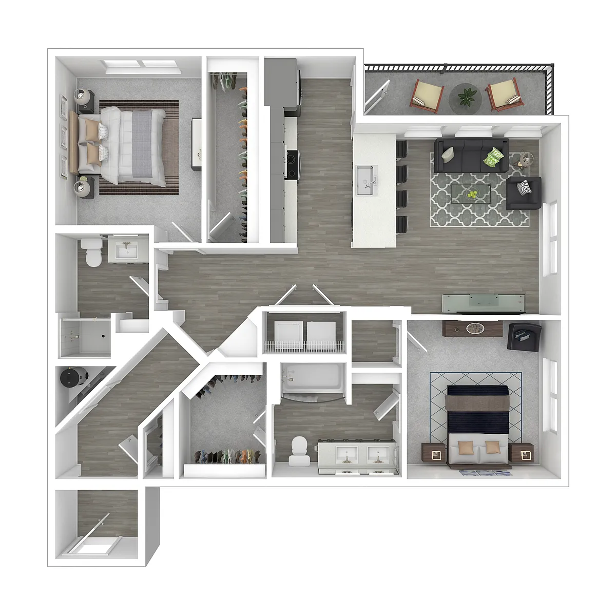 Floor plan B6 Mississinewa