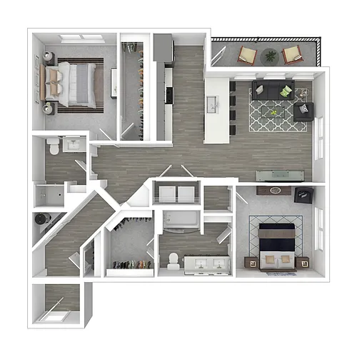 Floor plan B6 Mississinewa