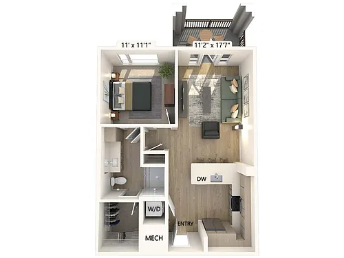 Floor plan 202