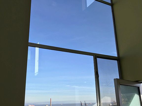 Window view from living room