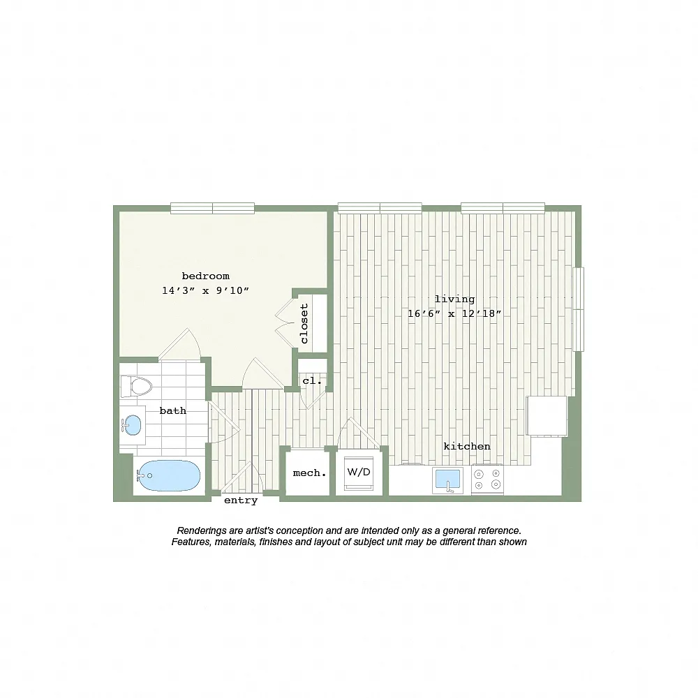 Floor plan A6