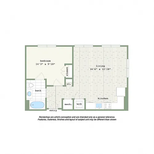 Floor plan A6