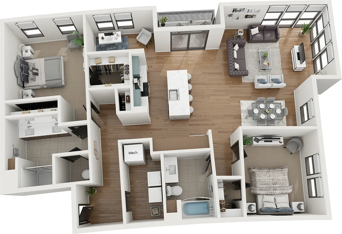 Floor plan B17