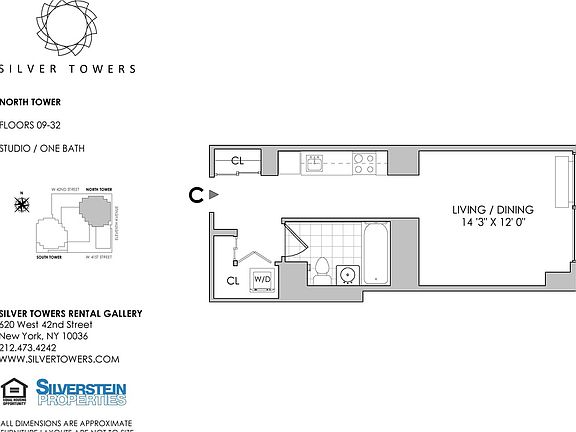 2nd image of 610 W 42nd St APT N20c