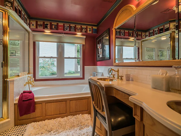 master bathroom (chair not included)