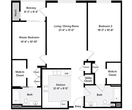 Floor plan 1148