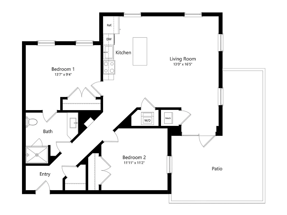 Floor plan C2
