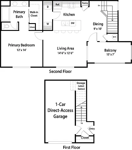Floor plan The Flats Plan 6