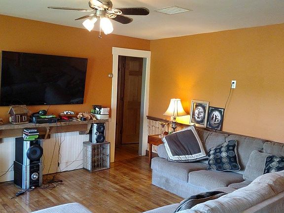 Open plan living room