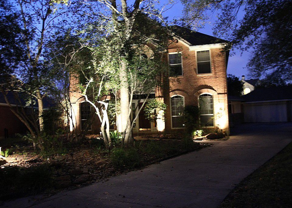 Beautiful landscape lighting.