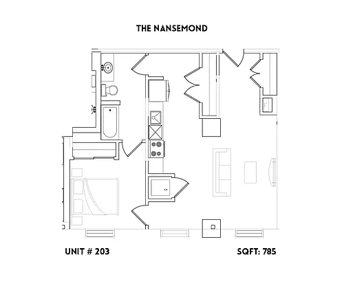 Floor plan The Nansemond