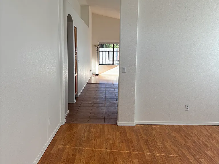 View from front door entry