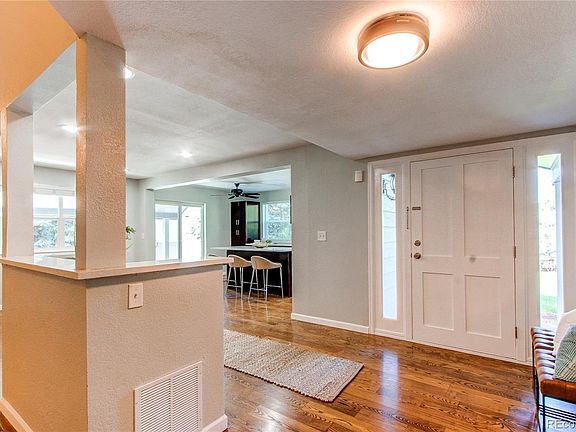 Entrance - kitchen to right of entrance