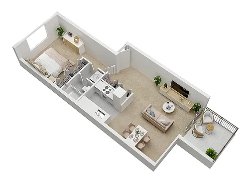 Floor plan The Wolfgang