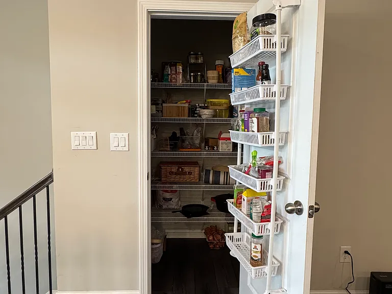 Pantry. opposite to Kitchen