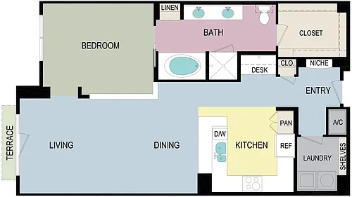 Floor plan 1F