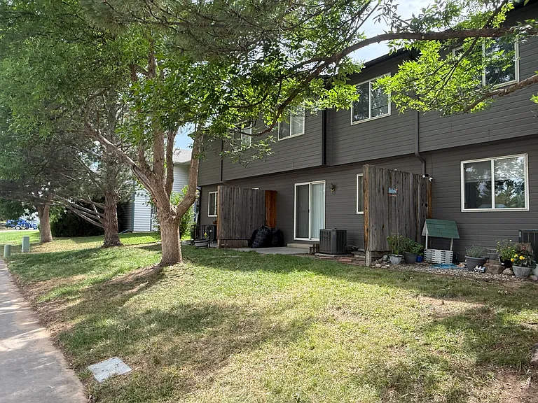 South Side Trees and Yard
