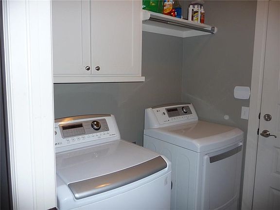 LAUNDRY ROOM INCLUDES WASHER DRYER