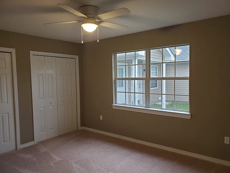 TWO BEDROOMS BOTH WITH DOUBLE CLOSETS